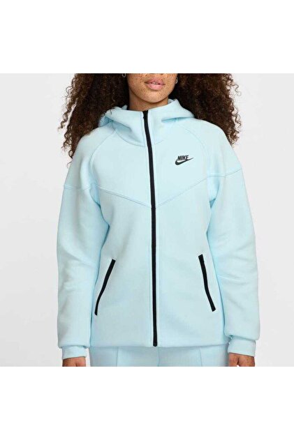 light blue nike tech fleece jacket