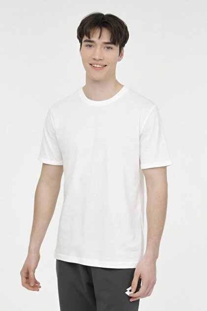 Lotto M-ZANE TEE 5FX Ekru Erkek Kısa Kol T-Shirt - Fiyatı, Yorumları