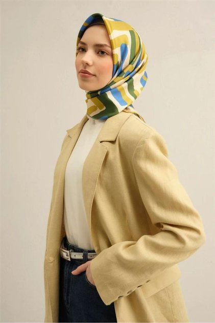 Armi̇ne Twill Silk Scarf 2025 Summer Season 9303D02-01