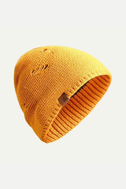 Sarı Unisex Kesik Bere | (Spleeten - Sulphur)