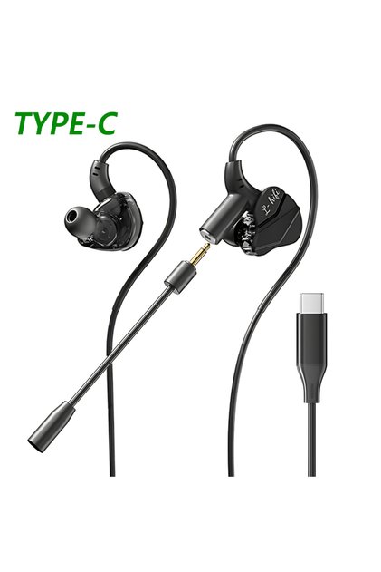 type-c E-Sports Gaming Headset 7.1 Surround Sound Hifi Stereo Wired headphones 3.5mm/Type-C In-Ear d