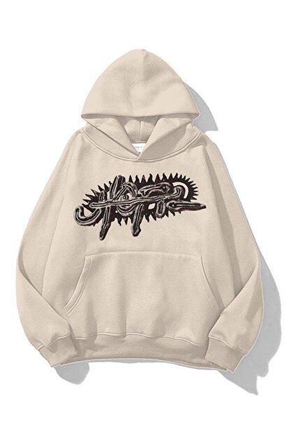 トゥドゥ！ Trendiz Unisex Utopia Saw Travis Scott Sweatshirt Hoodie Taş