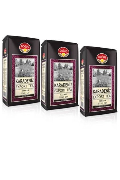 Doğuş Karadeniz Export Organik Dökme Siyah Çay 500 3 ADET