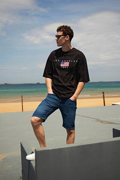 Trendiz Unisex Los Angeles 1984 Tshirt Siyah - Fiyatı, Yorumları