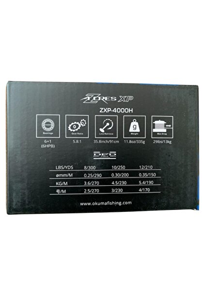 Okuma Azores ZXP-4000 High Speed 6+1BB Jig Olta Makinesi - Fiyatı