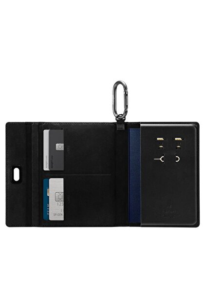 Spigen Passport Holder RFID Korumalı Seyahat Çantası Pasaport