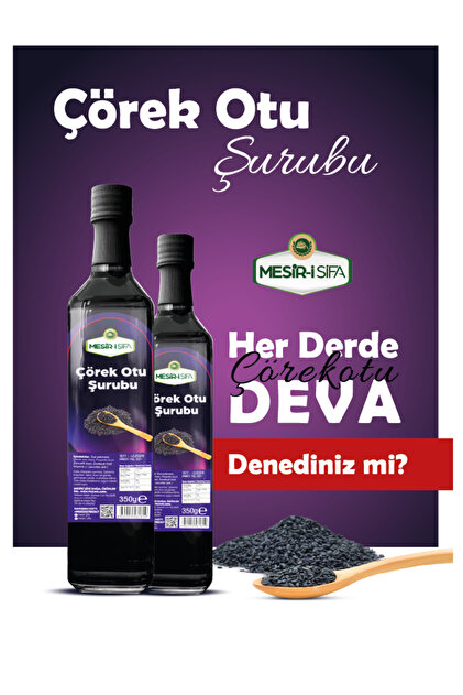 Çörek Otu Şurubu 350gr