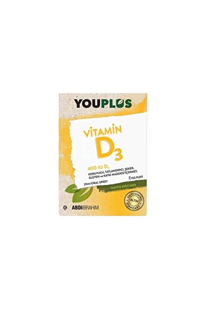 400 Iu Vitamin D3 20 ml Sprey