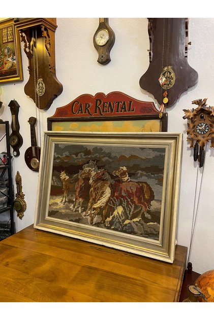 Antika Goblen tablo