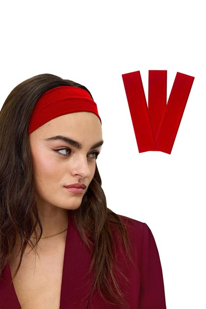 3Pcs Women Bandana Cotton Hair Band for Makeup Yoga Pilates Events