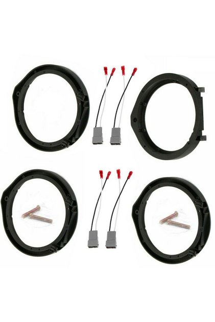 2Pairs 6.5inch Car Speaker Adapter Board And Wiring Harness For Honda For Civic For Odyssey For C...