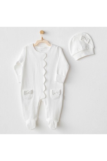Kız Bebek Tulum Takim Romper AC25823