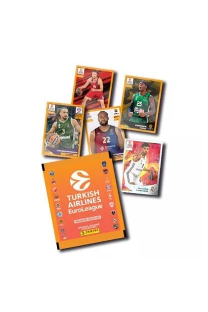 Panini Turkish Airlines EuroLeague Top Class 2025 Trading Cards Starter Pack P 6207