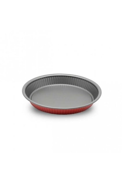 Loose Tart Mold 28 cm Granite Red