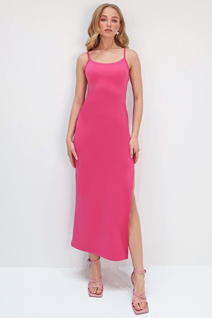 boutique red dress Women's Hello Gorgeous Orange Cotton Belted Sleeveless Midi Dress | Size: L