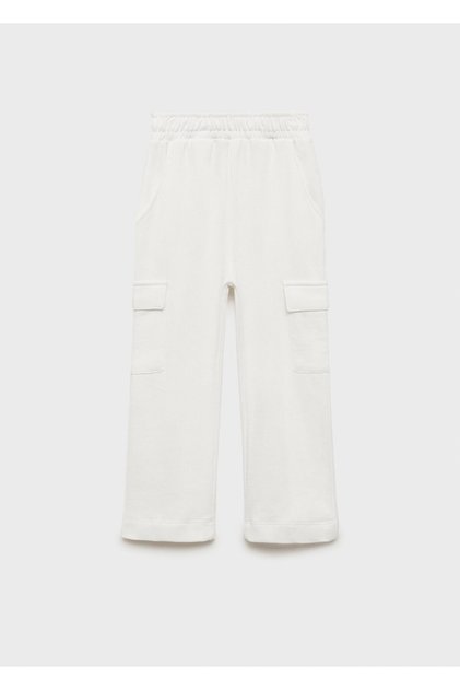 Kirik White Girls' Trousers 77180386