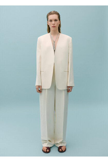 Natürel Kadın Blazer Ceket 67058657