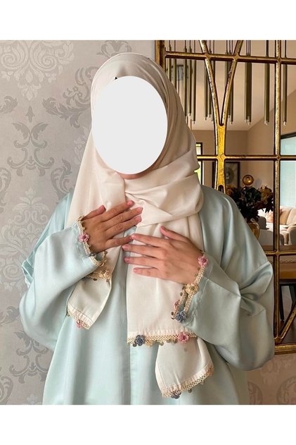 Hand Embroidered Prayer Robe Suit