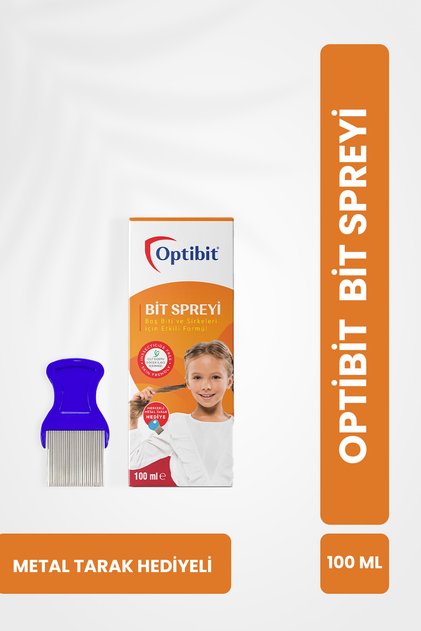 100 ML Bit Spreyi Metal Tarak Hediye