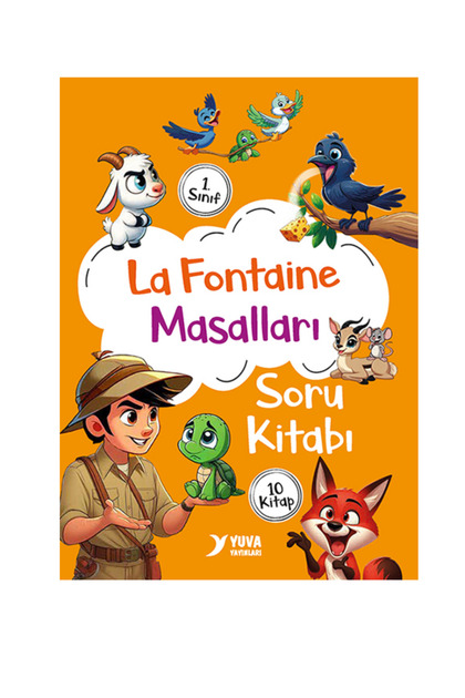 LA FONTAINE MASALLARI 1St Grade 10 Books