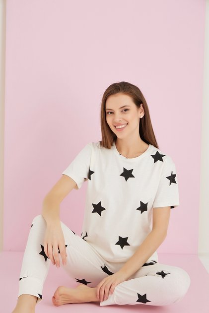 COMBED PYJAMAS SET