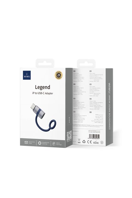 Lightning to Type-C OTG Wiwu Wi-C052 Çevirici Gri
