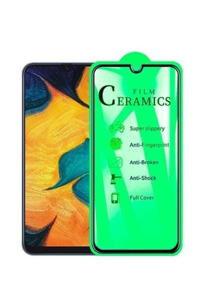 Samsung Galaxy A30 A50 Ceramic Flexible Nano Full Screen Protector Unbreakable Glass - Extra Thin