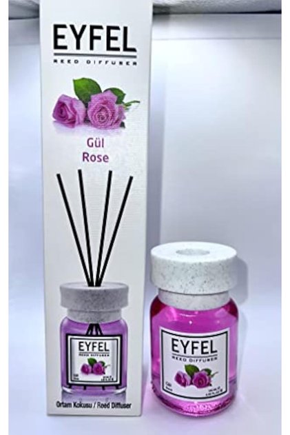 Velvet Rose Petal Extract Scented Oil Room Reed Diffuser Sticks (120ml)