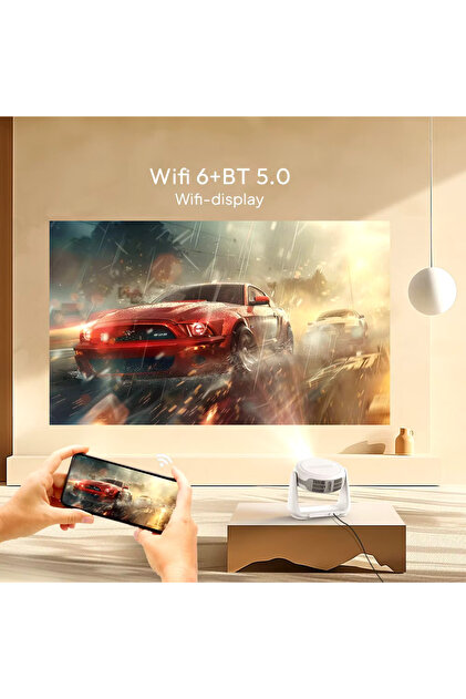 Rebiy K1 Pan-tilt Projector 4K HD Video Ev Sineması - Fiyatı