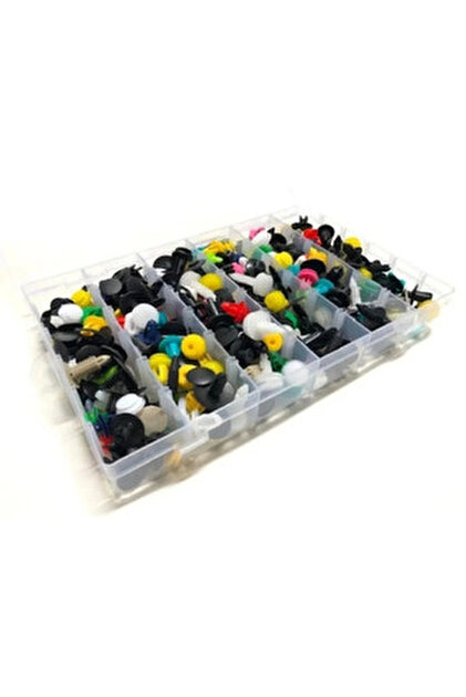 YSN SOUNDS Araç Kapı Tampon Plastik Panel Klipsi - 680 Parça + 45