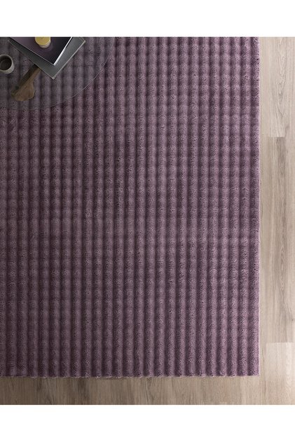Vivre Bubble Halı - Koyu Mürdüm - 160x230 cm