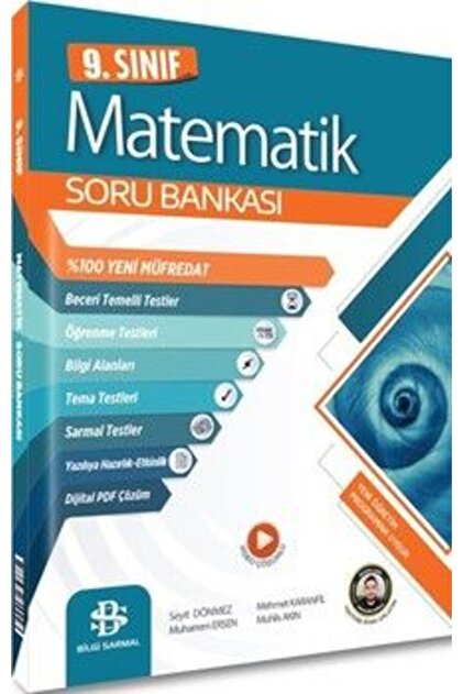 Apotemi Yayınları Bilgi Sarmal 9. Sınıf Matematik Soru Bankası