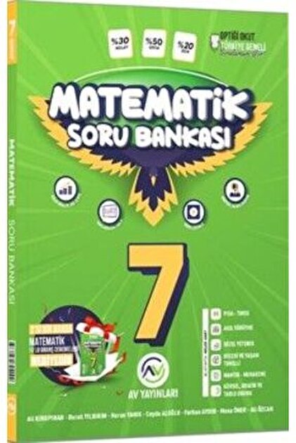 AV YAYINLARI Av Yayınları 7. Sınıf Matematik Kazanım Etkinlikli