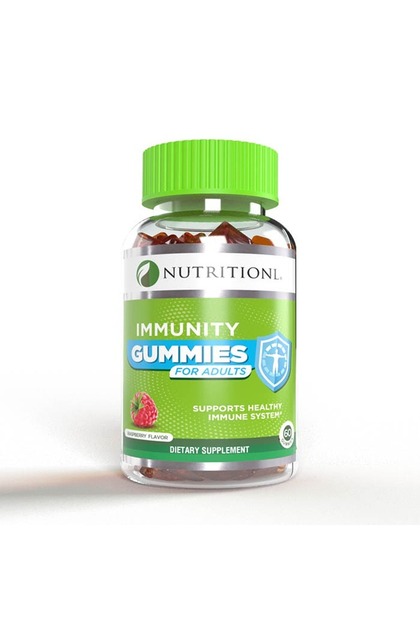 Immunity Gummies For Adult - Antioxidant Properties | Rassberry Flavor, 60 Gummies
