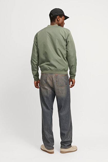 Jack & Jones Jjzack Bomber Erkek Ceket 12269097 Agave Green