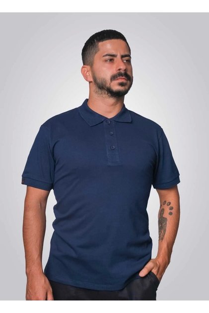 100% Cotton Polo Collar Organic Combed Tee