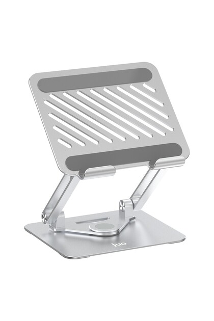 360° Dönebilen Alüminyum Tablet Standı Yükseklik ve Eğim Ayarlı Metal Tablet Tutucu