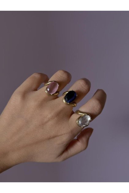 Vintage Ring with Colorful Stone