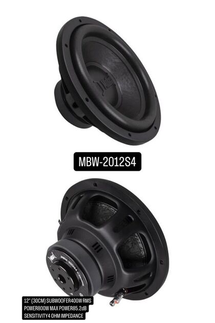 Mobass MBW-2012S4 30 CM 400 RMS BAS SUBWOOFER - Fiyatı, Yorumları
