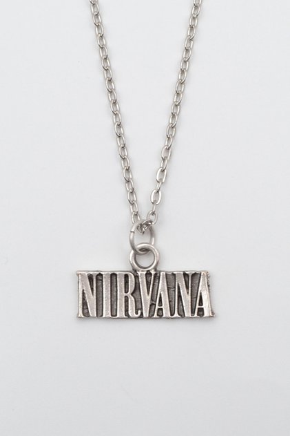 Nirvana Gümüş Kaplama Düz Zincir Kolye