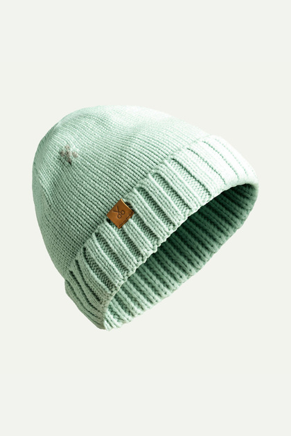 Yeşil Unisex X Örgü Bere | (Crux - Mint)