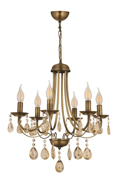 Ezgi Modern Avize E14 36W 50cm Metal Eskitme Avonni-FZ-7127-6E