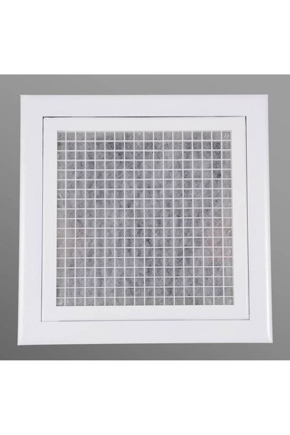 Intervention Cover Square Honeycomb Suction Grille Bas-Ac Cover 30X30 Ic Throat Olcus with Fiber Filter