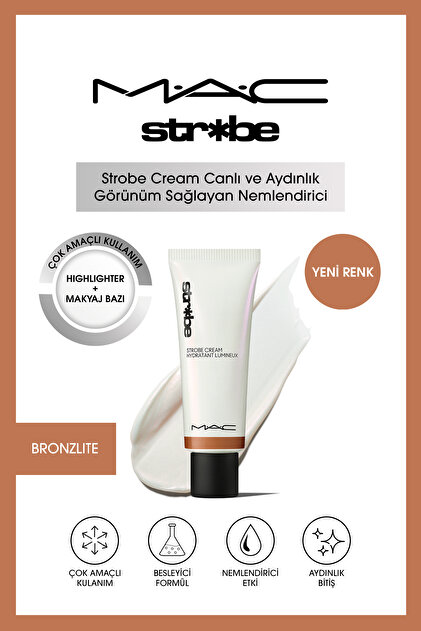 Mac Strobe Cream Aydınlatıcı Krem Highlighter & Makyaj Bazı
