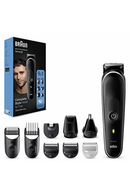 Braun Series 5 Mgk5410 Hepsi Bir Arada Şekillendirme Seti, 9'u 1