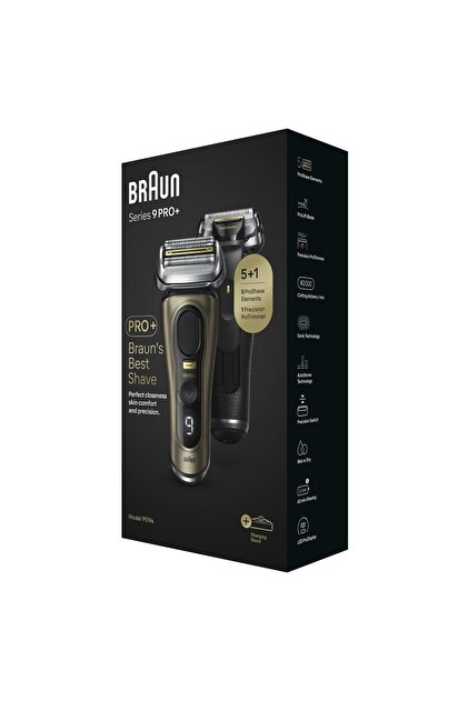 Braun Series 9 Pro Elektrikli Tıraş Makinesi, Şarj Standı, Islak