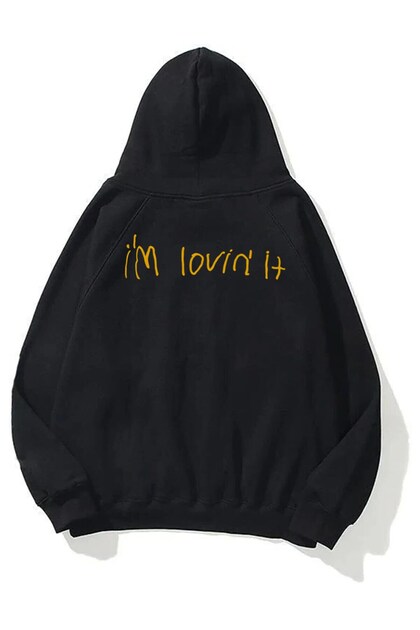 Trendiz İm Lovin It Mc Unisex Sweatshırt Siyah - Fiyatı, Yorumları