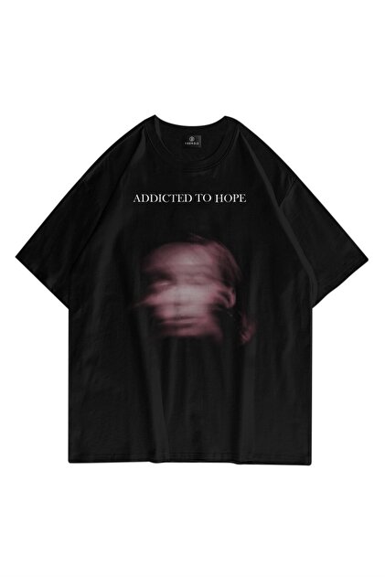 Trendiz Unisex Addicted To Hope Tshirt Siyah - Fiyatı, Yorumları