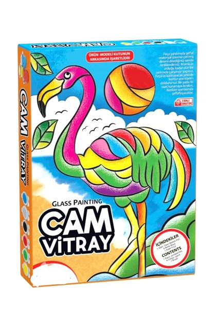 Cam Vitray Boyama Sanatı, Glass Painting