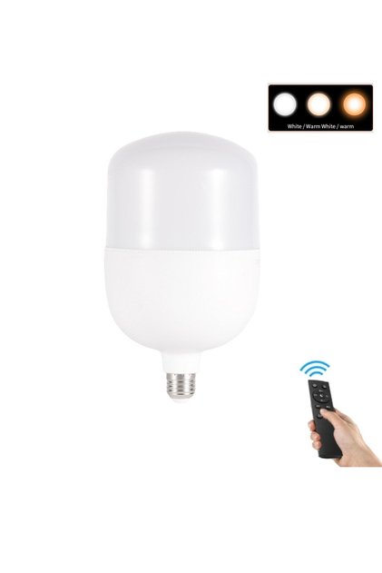 Photography Light Bulb, 280W with Remote, 3000-5700K Dimmable for Studio Lighting